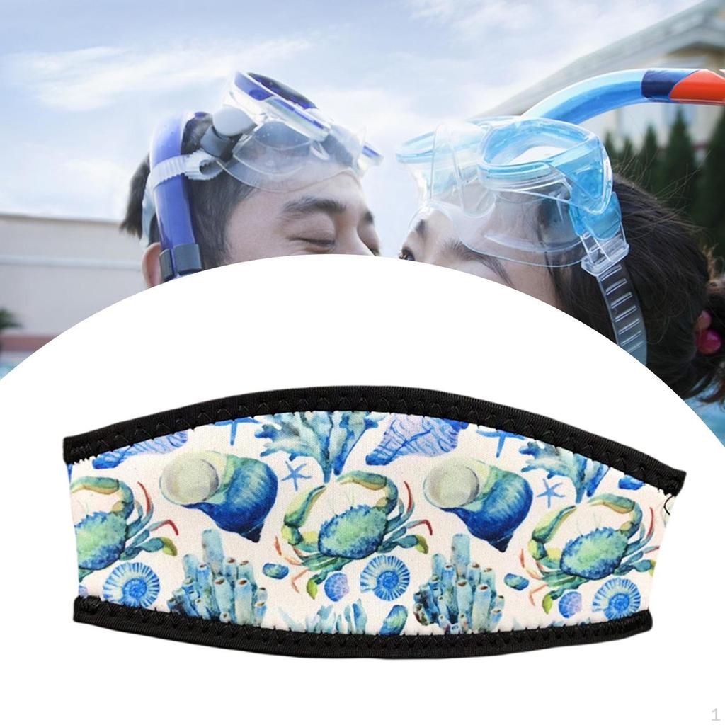 Diving Mask Strap Cover In Neoprene, Suitable for Men And Women, Scuba Equipment Snorkeling