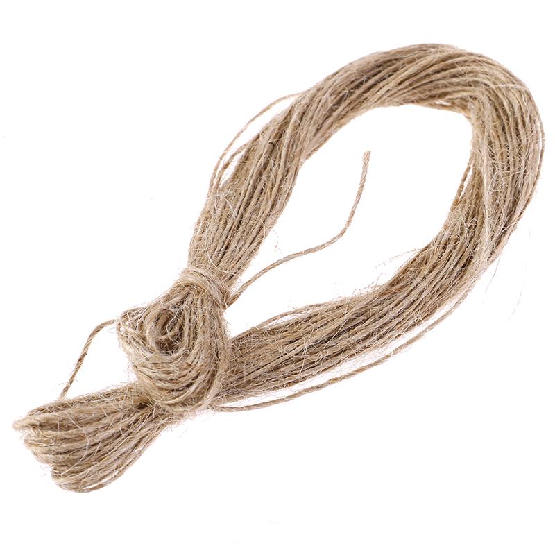 100Pcs Handmade with Love Labels Hang Tags Blank Kraft Paper with 20m String