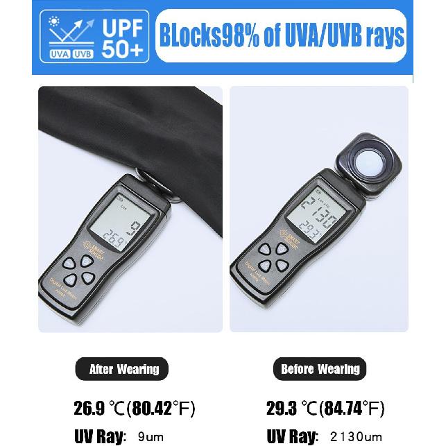 3 Pcs Cooling Balaclava Mask Summer Balaclava Sun UV Protection Hood Breathable Full Head Mask Face Cover For Men Women