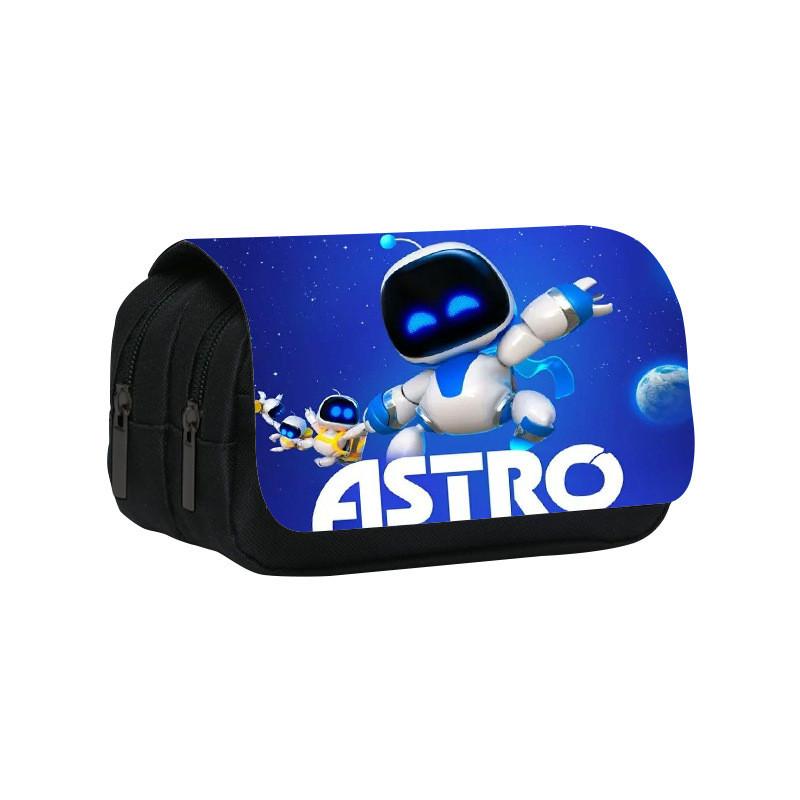 

Двухъярусный пенал Astro из прочного нейлонового материала для учеников начальной школы Style 1