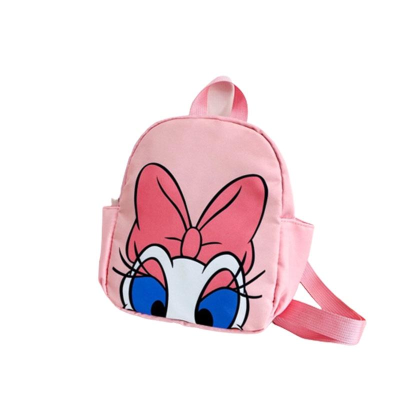 

Cute Cartoon Print Nylon Children s Backpack For Boys And Girls Lightweight And Theft-proof Style A