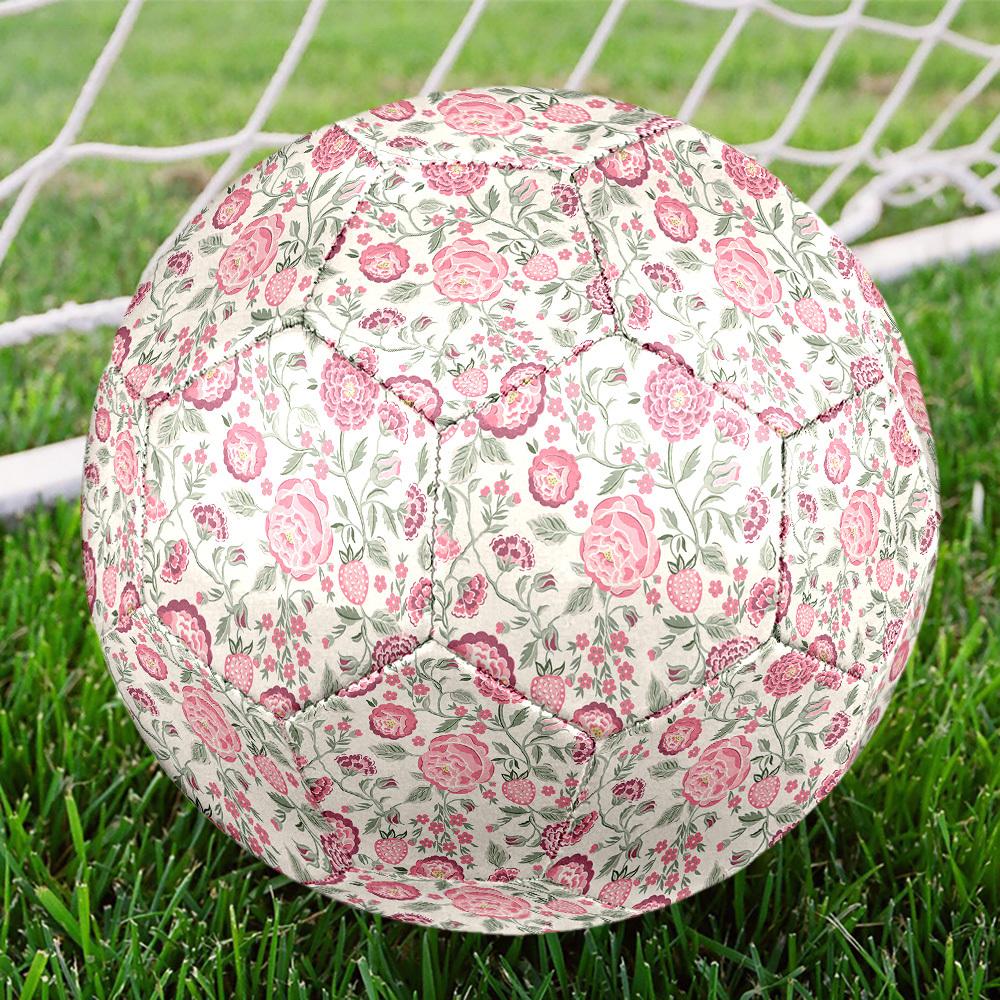 1pc Floral Garden Size 5 Soccer Ball Professional Match Training Football Indoor &Outdoor Sports Ball Lightweight Durable C6590