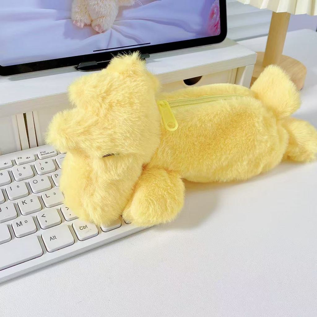 Snoopy Charlie Tuck Plüsch Stifteetui mit großem Fassungsvermögen für Schüler und Kinder
