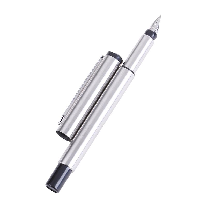 1Pc  Classic Business Metal Fountain Pen 0.5Mm Office School Student