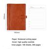 A5 Student Leather Loose-leaf Notebook, Work Notepad, Lined/grid/blank Pages, Business Meeting Record Book, Diary, Subject Notes