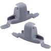 Sun Visor Clip Fit for BMW Sun Visor Clip Grey Parts Replacement Sun Visor Fit for BMW 325xi/323i/330xi 51168243575 E46/M3/323Ci/328Ci Sun Visor