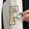 New FILA Baseball Jacket Men's Jet Black F11U439503FBK