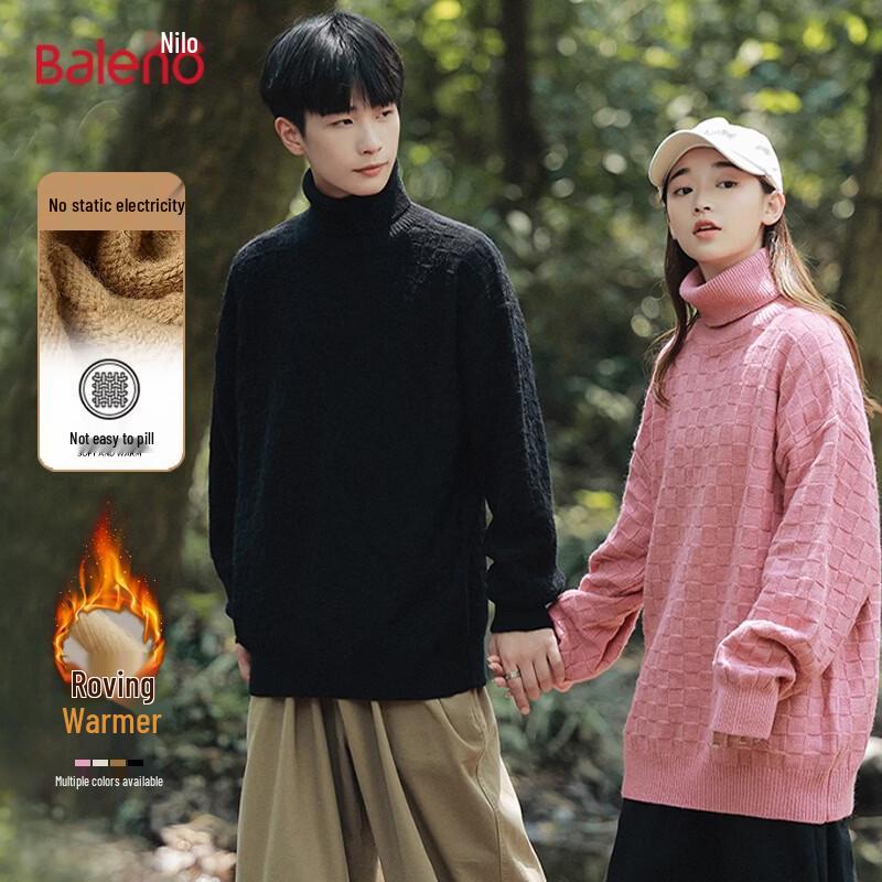 Baleno Unisex Thickened High-Neck Knit Sweater