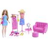 Barbie Doll Wardrobe Set + Accessories HPL78
