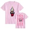 Jay Wheeler La Voz Favorita World Tour 2027  T-shirt Unisex Streetwear Short Sleeve Cotton Soft Tshirts Design Graphic Print Tee