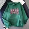 Letter ACAB Fire Hoodies Women Bratz Clothes Oversized Sweatshirts Men Harajuku Korean Style Long Sleeve Bratz Hoodie