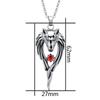 Fashion Simple Wolf Head Totem Necklace Pendant Fashion Creative Trend Bully Retro Street Party Niche Popular PendantAccessories