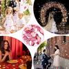 200PCS Silk Rose Petals for Wedding Pink Mixed Flower Petals for Flower Girl Basket Aisle Scatter Dinner Table Centerpieces Party Bridal Shower