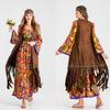 Halloween retro disco hippie parent-child suit hip-hop costume stage costume