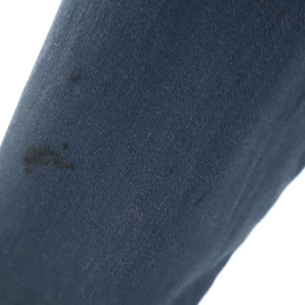 VINTAGE 70s Safari jacket Work jacket 36 Navy Men's Used