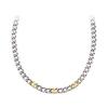 Emporio Armani  Casual Simple Design Stainless Steel Necklace Men's Gold/Silver Gold/Silver F Basic Packaging-Brand Original Box