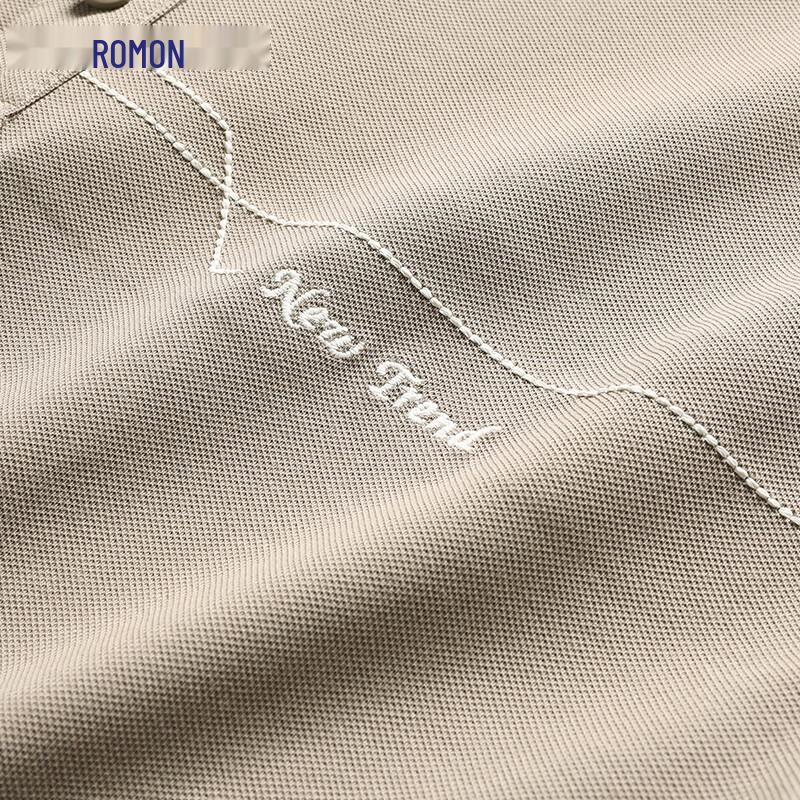 Men's Business Casual Long-Staple Cotton Polo Shirt