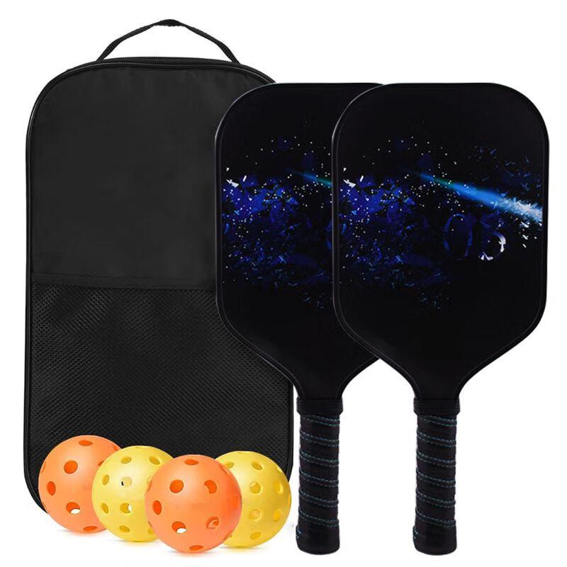 WEZHOUV Printed Pickleball Paddle Set