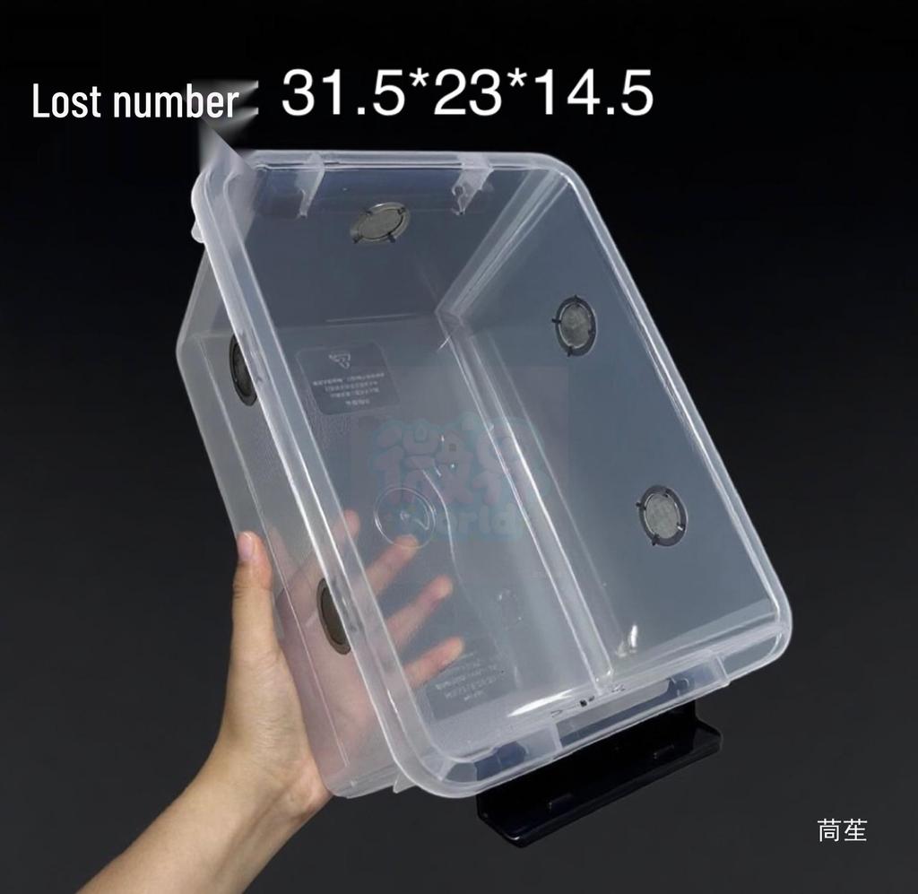 Reptile & Amphibian Breeding Box: Breathable Terrarium for Geckos, Frogs, Scorpions & Exotic Pets