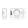 ToughBuilt 360 Degree Pocket Level - (TB-H2-L-4R) Black