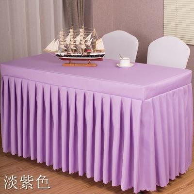 Grote Rok Effen Kleur Rechthoekige Tafelkleden Meerkleurig Grote Rok Tafelkleed Stof Anti-slip Tafelhoes Met plooien 60x60cm