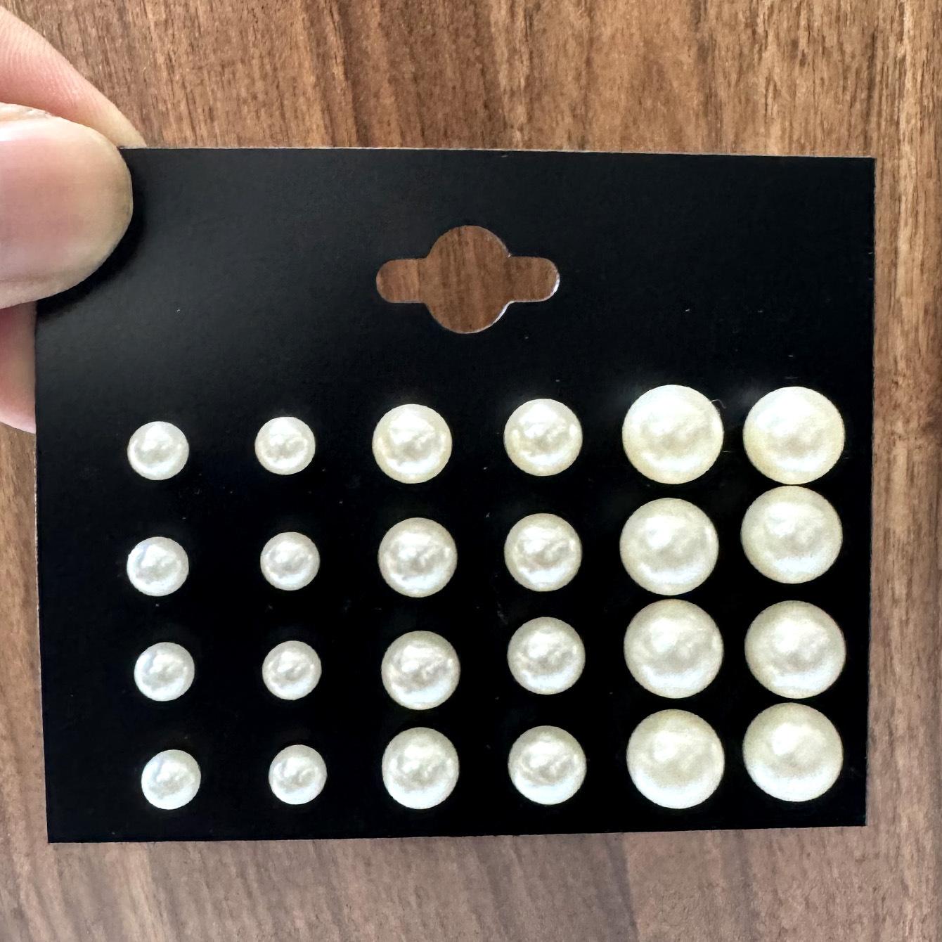 

European and American hot-selling geometric combination 11 pairs of stud earrings set trendy earrings