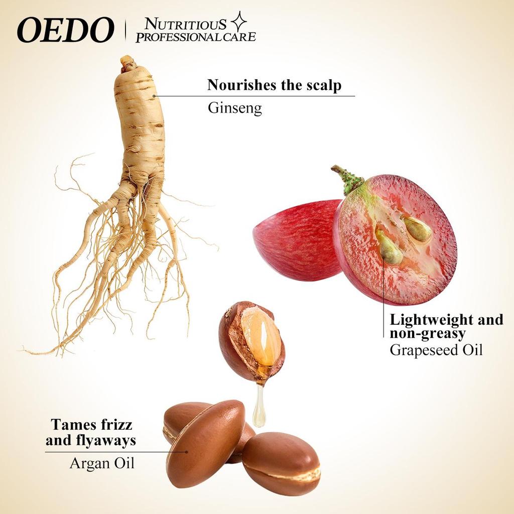 Le Ginseng renforce les cheveux, huile essentielle, réparation des cheveux endommagés, produits de soins capillaires