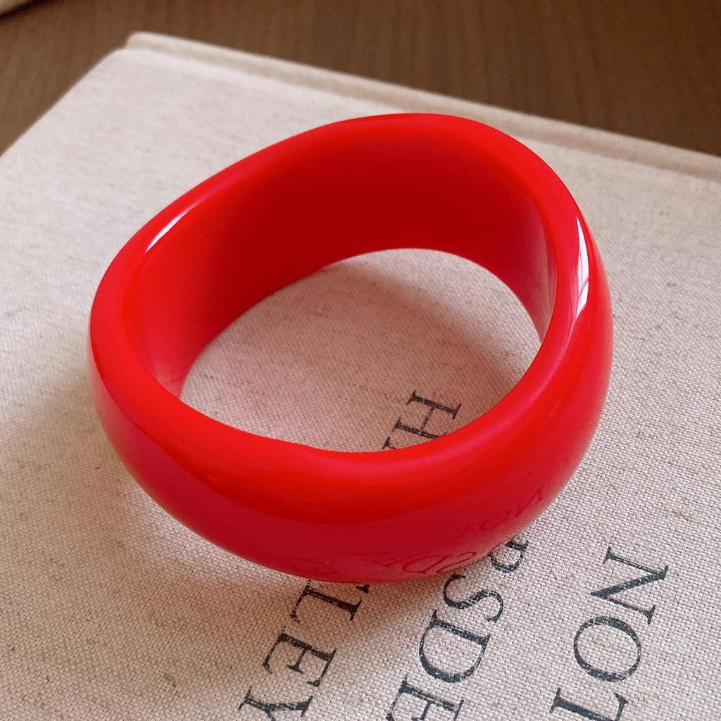 Acrylic Ombre Round Vintage Minimalist Autumn/Winter Bracelet