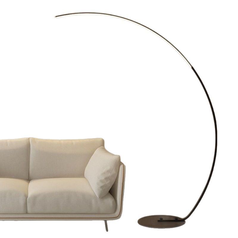 Designer LED Minimalist Arc Floor Lamp for Living Room