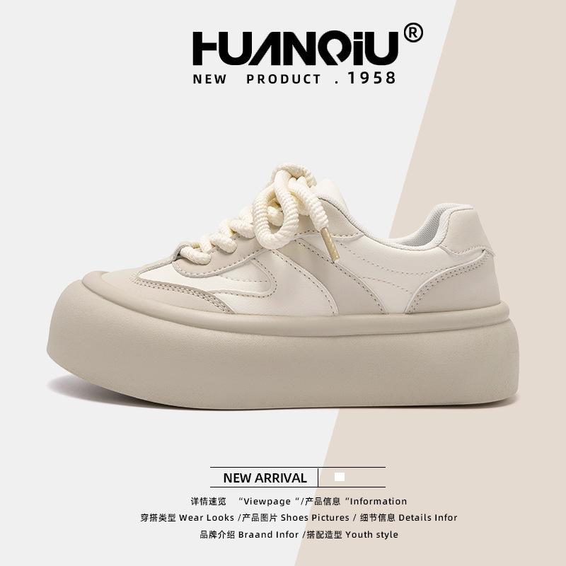 Global platform heightening board shoes women's ZHQ5800 spring new student versatile women's shoes casual trend sports shoes