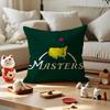 MMasters Golf Printing Pillow Case Antidustmite Pillowcase Invisible Zipper Silky Short Plush Sofa Cushion Cover