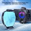 Radiator Semiconductor Phone Fan Clip on Efficient ABS Digital Display Mobile Phone Cooler Good Heat Dissipation for Cellphone