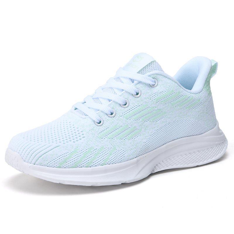 

Женские дышащие кроссовки Fly-knit 45 светло-зеленый