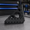Thickened Design Measuring Tool Aluminum Alloy Angle Ruler Layout Measuring Tool  Workshop Use
