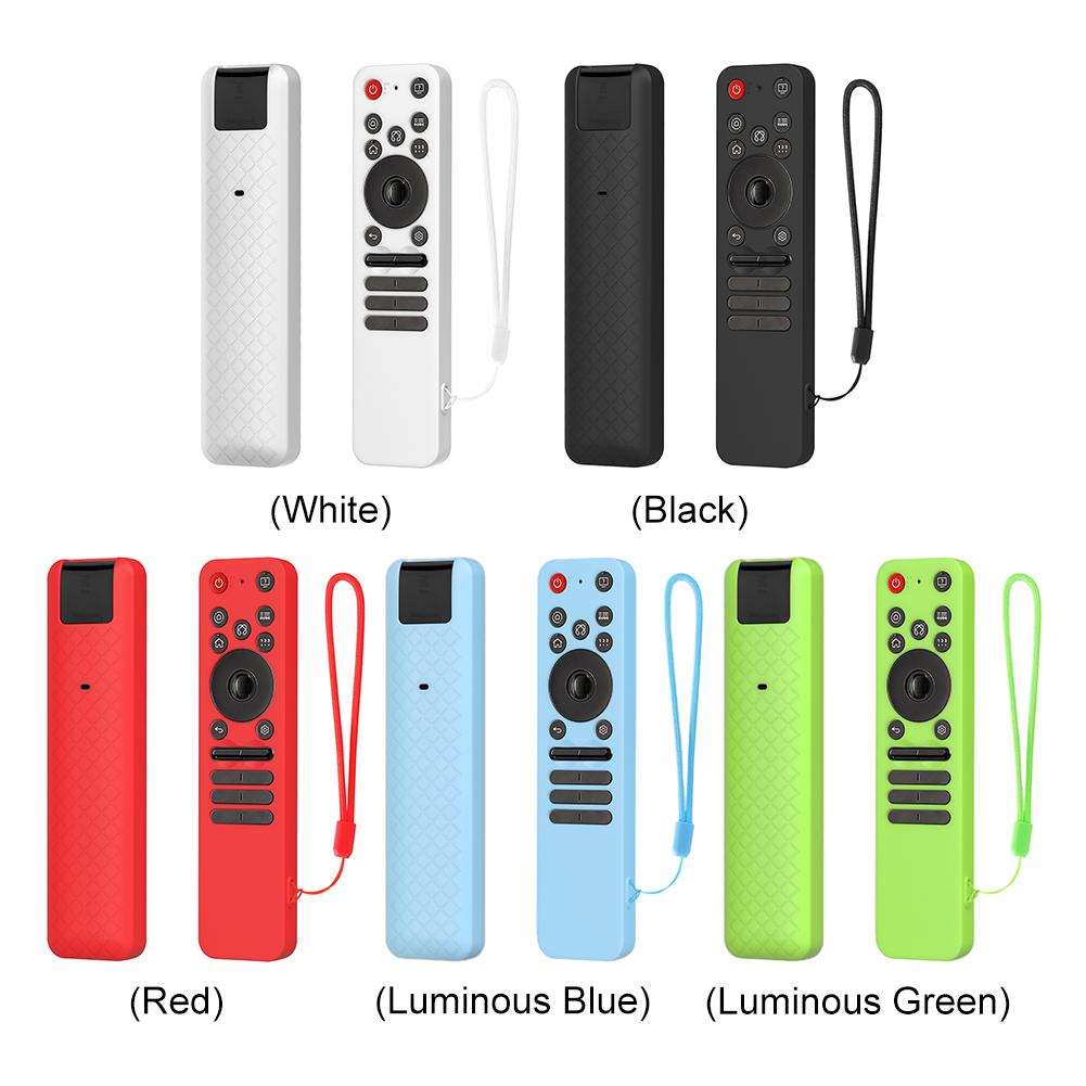 Silicone Cover Anti-Slip TV Remote Control Cover Lightweight Shockproof Silicone Case Compatible with 2025 LG OLED Smart TV