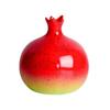 Simulated Pomegranate Ceramic Vase Kiln Transformation Flower Vase Flower Arrangement Accessories Cartoon Pomegranate Figurine