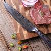 8 Inch Chef Kitchen Knife Damascus Veins 7Cr17 Stainless Steel Knife Kitchen Cooking Tools