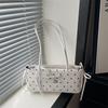 City Chic French Shoulder Bag Women's Fashion Butterfly Knot Underarm Bag Versatile Minimalist Style Handbag