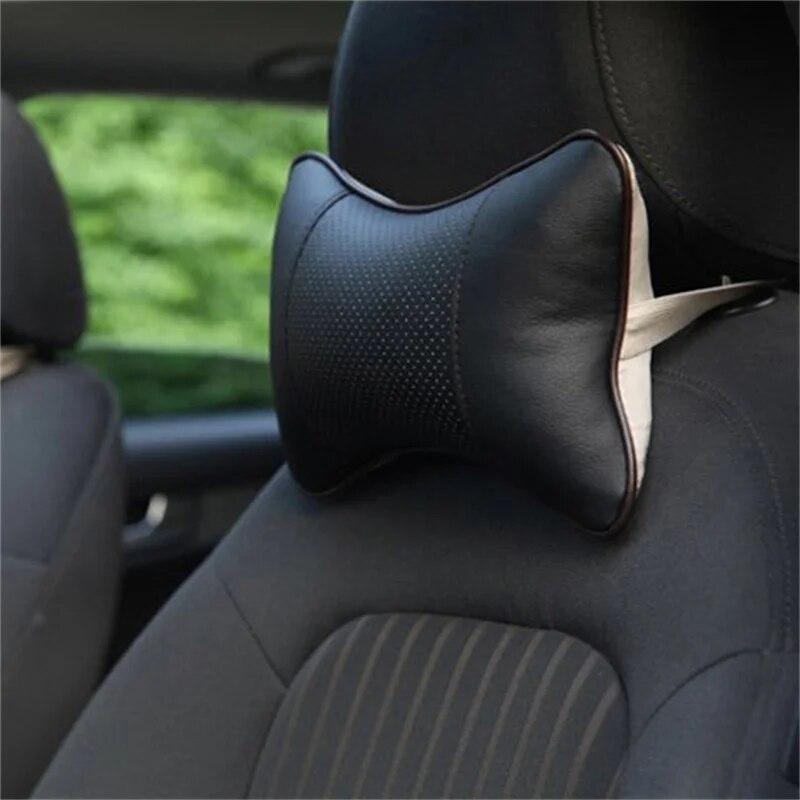1PC Car Neck Pillow Universal Car Headrest Cushion Support Auto Seat Parts Backrest Safety Pillow Car Interior Accessories