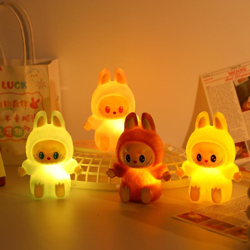 Glowing  Night Light  Cute Glowing Anime Bedside Lamp Kids Room Decor Mood Lighting Ldren's Gift