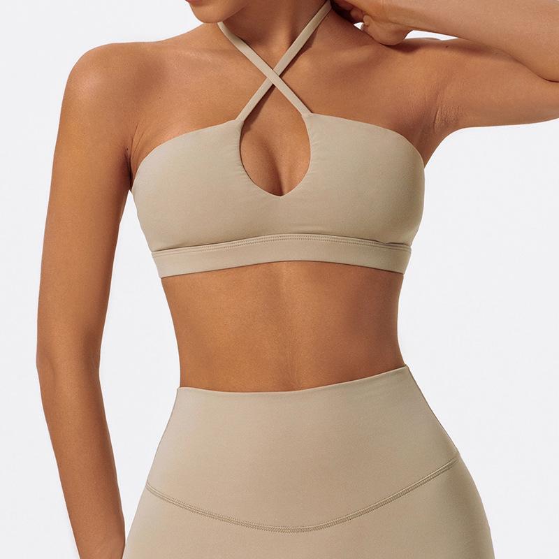 Women's Cross-Back Quick-Dry Breathable Yoga Sports Bra