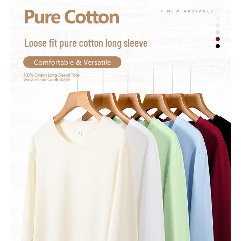 Jeanswest Women's Casual Long Sleeve Graphic Cotton T-Shirt