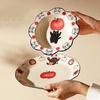 Cute Cartoon Ceramic Plate Creative Cat Fruits Salad Plates Exquisite Party Afternoon Tea Home Tableware Restaurant Ramen Bowls