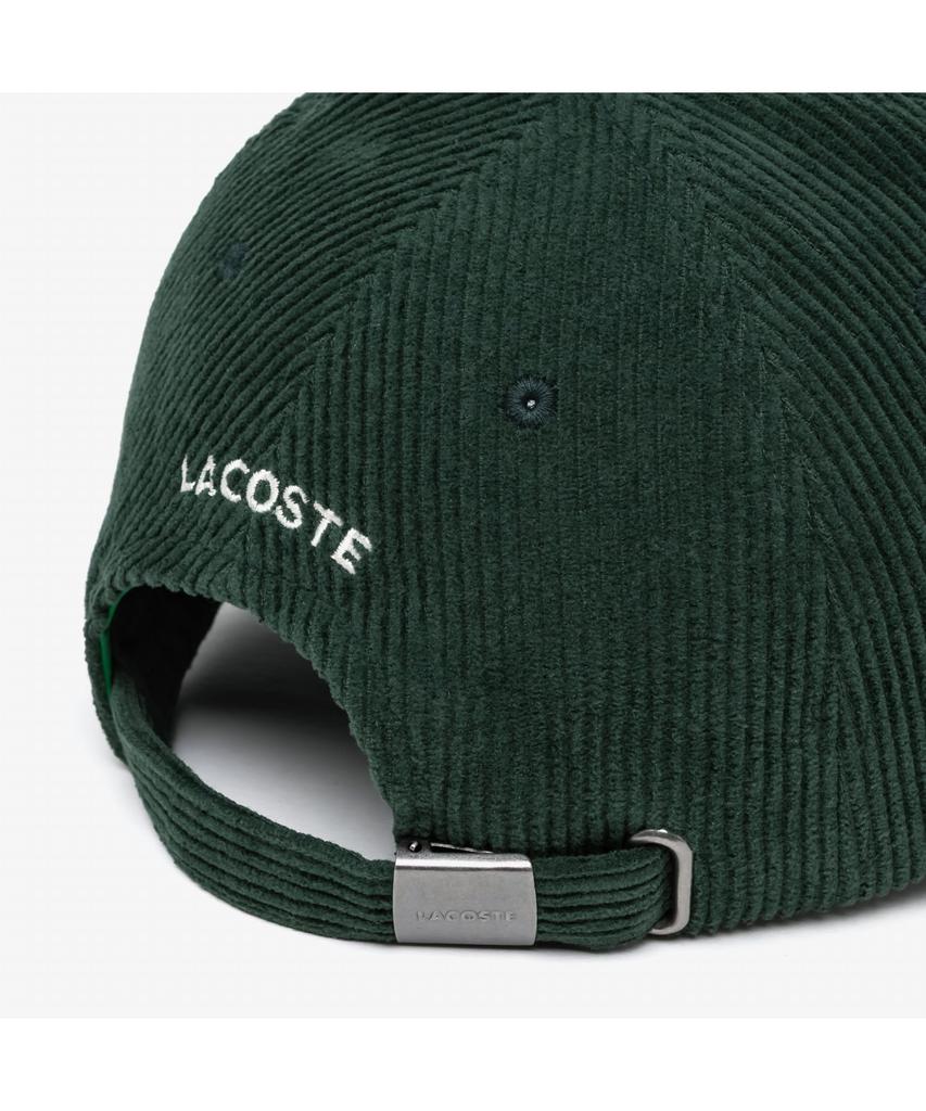 LACOSTE Men'S Corduroy Ball Cap Rk412E-55N Yzp