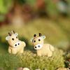 Cute Mini Animals Cow Home Decor DIY Accessories Micro Landscape Miniatures Fairy Garden Figurines