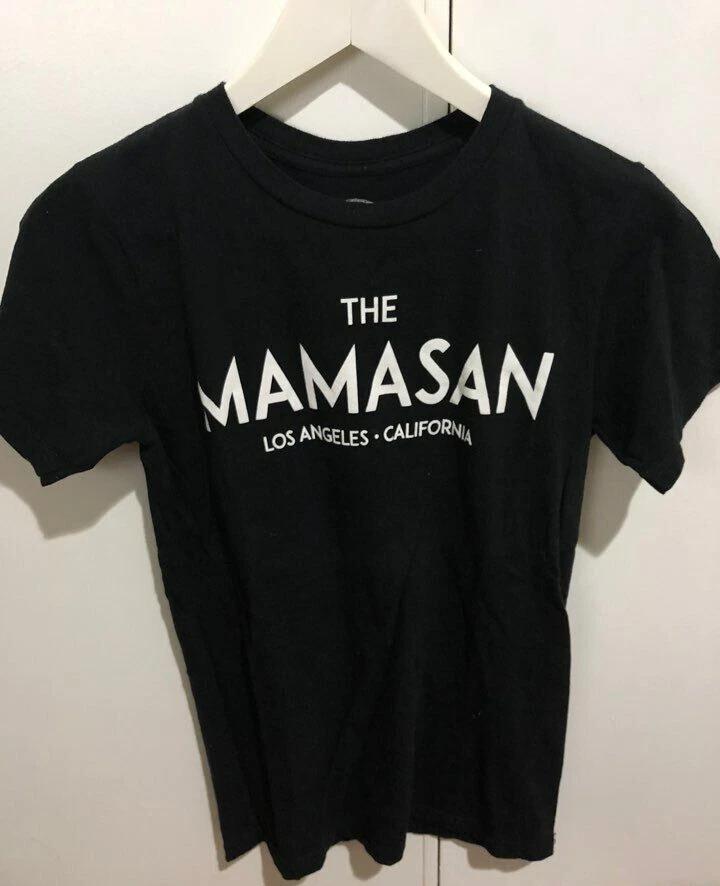 

THE MAMASAN Basic Casual Character T Shirts Tee Top Women US Size XS NEW S