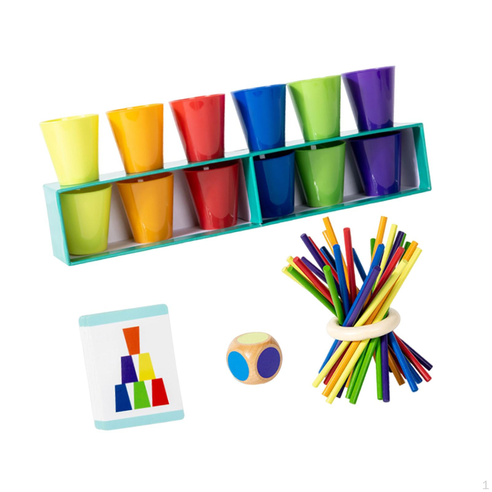 

Color Matching Game Set Board Activity, Memory Training Birthday Party Supplies Early Education
