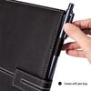 Deli 3343 Leather Notebook