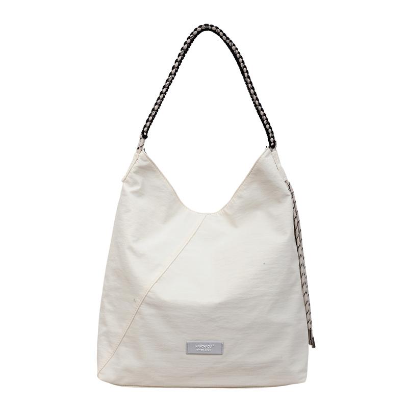 Women s Large-capacity Crossbody Bag Commuter Shoulder Tote Bag белый