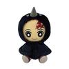 Demon Kimetsu No Yaiba Chibi Plush Toy Tanjiro Kamado Crow Slayer UCHI-NOCO Set Ver.